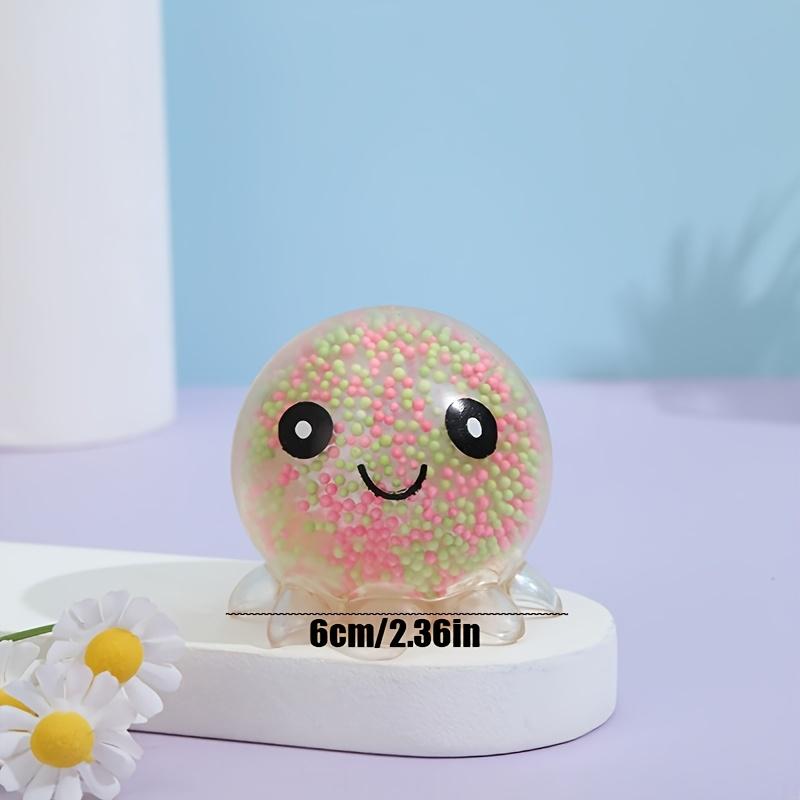 Soft and cute octopus squeeze toy, made of foam, an adorable and fun stress-relieving toy.