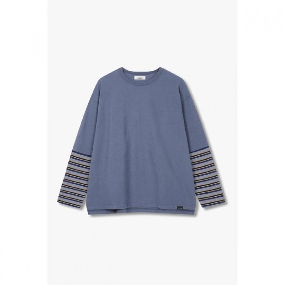 STUDIO TOMBOY STripe Layered Long Sleeve T shirT 9176322979