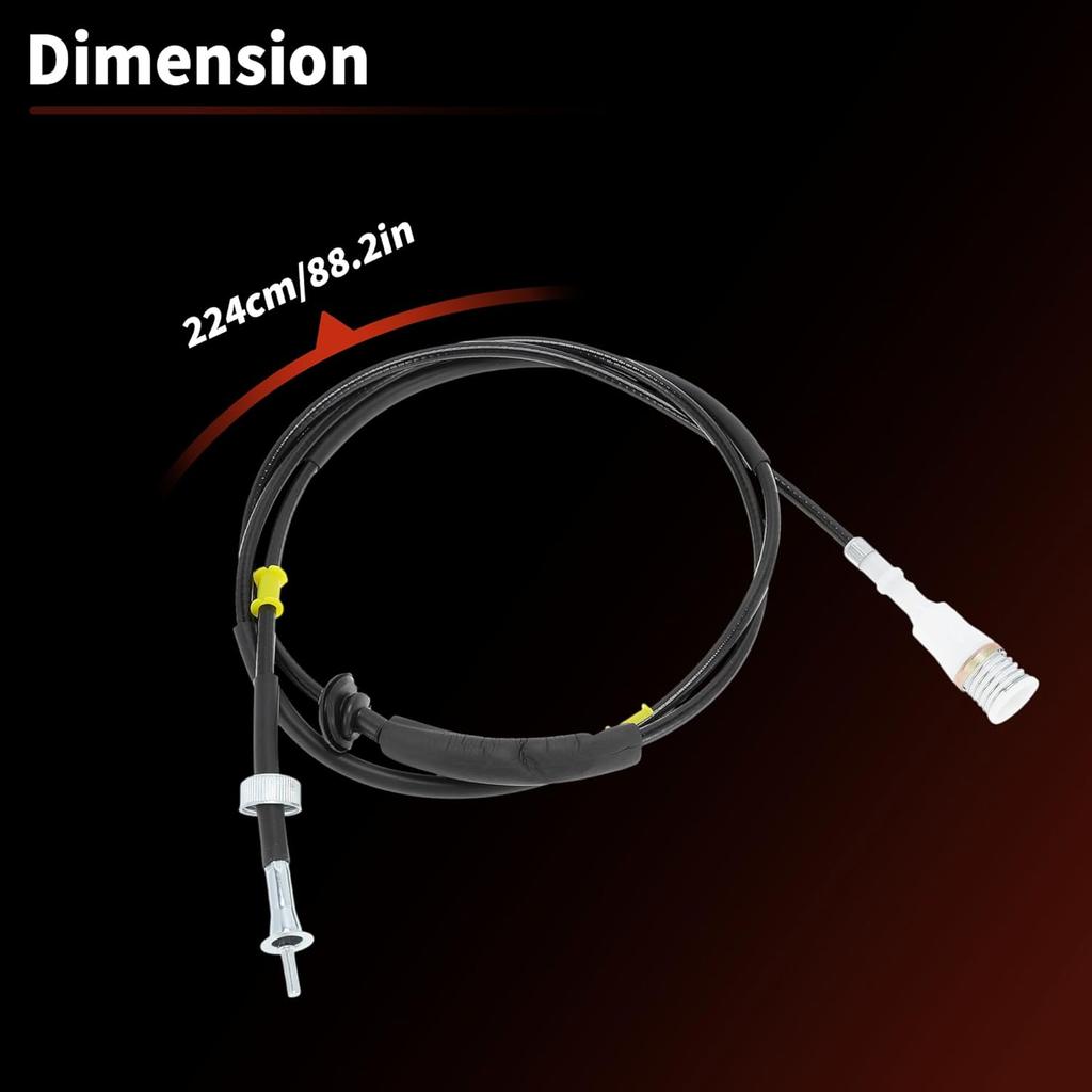 No.83710-35150/8371035150 Speedometer Cable for Toyota Tacoma 1995 1996 1997 1998 Speedometer Drive Cable Assembly Pickup Truck Speedometer Cable