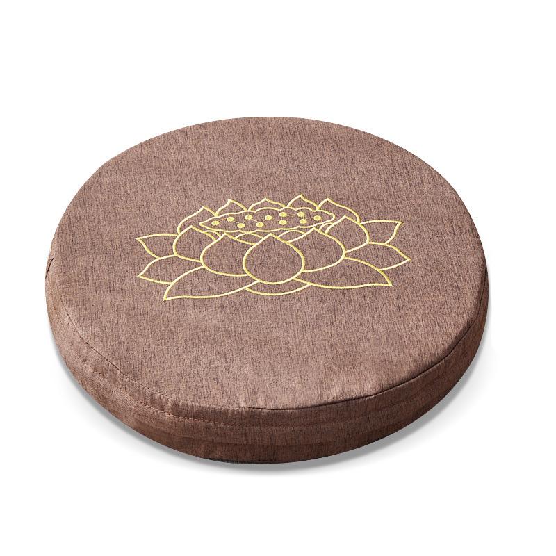 

1Pc Pillow Meditation Cushion Removable Japanese Tatami Mat Washable Lotus Pattern 40X6CM Backrest
