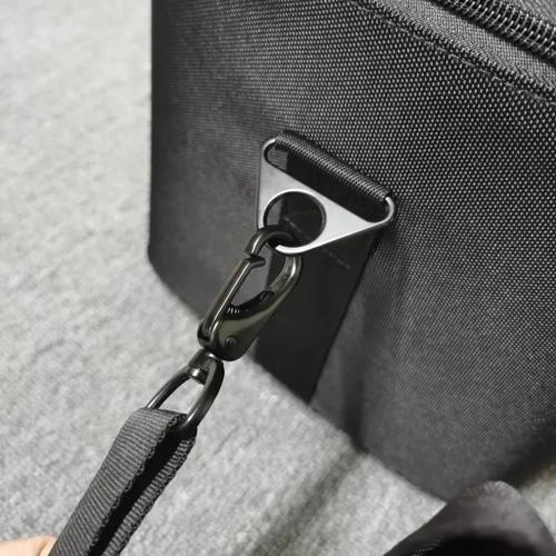 Large Capacity Professional Makeup Organizer Bag with Heat Resistant Curling Iron Pouch for Cosmetics