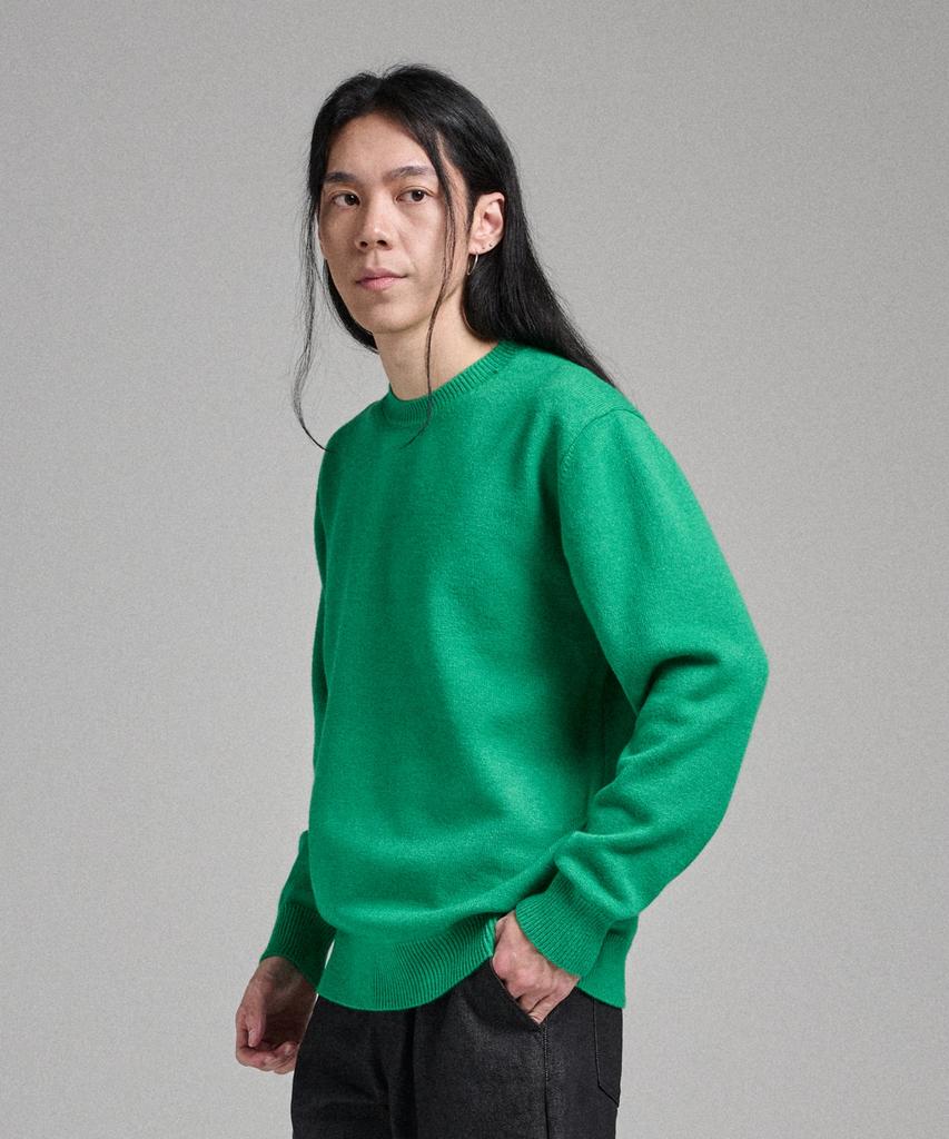 ANALOG MOOD Signature Soft Round Knit (Green)