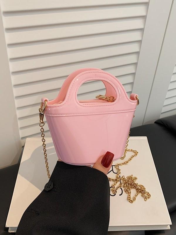 Mångsidig Handväska med Kedja i Koreansk Stil av Hög Kvalitet för Damer