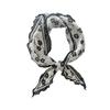 New Korean Version Of Fresh Floral Women's Decorative Triangle Scarf Silk French Countryside Fashion Ins Printed
