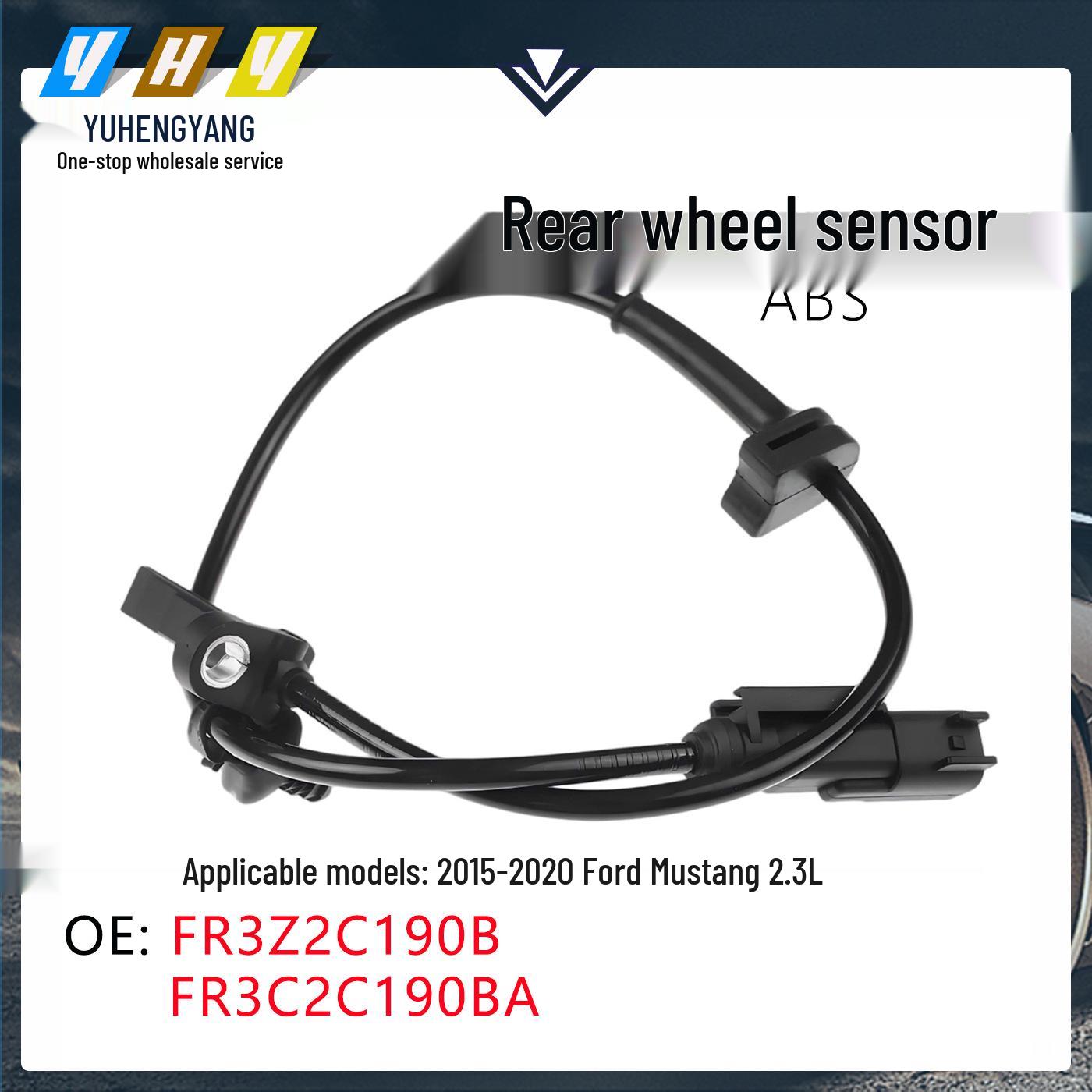 

Ford Mustang (2015-2020) 2.3L Rear Wheel ABS Sensor - FR3Z2C190B Three-dimensional