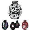Nightmare Before Christmas Sally And Jack Skellington 3d Hoodie Sweatshirt In Various Sizes