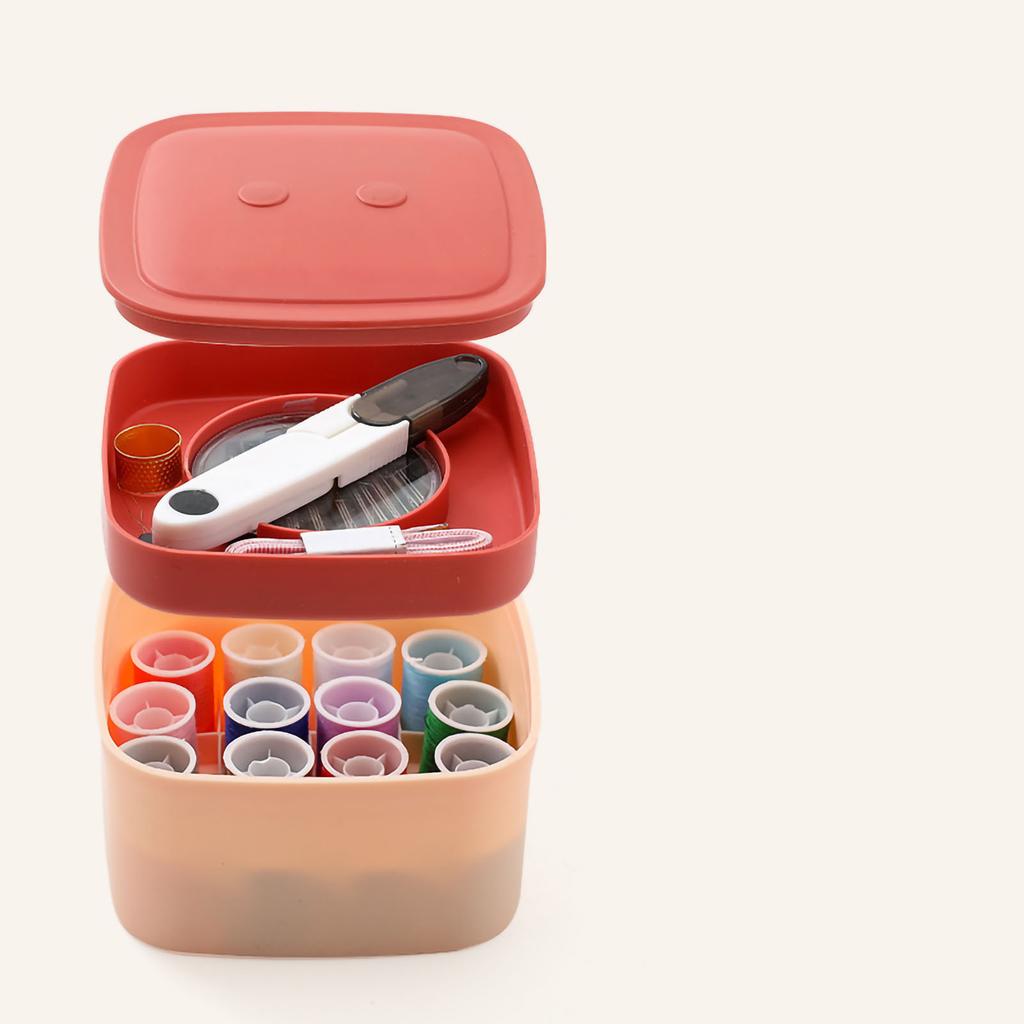 Magnetic Sewing Box PP Polyester Colorful Multifunctional Scandinavian Style Craft Storage Box for