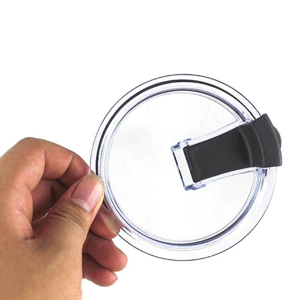 20/30 oz Versiegelungsflaschenabdeckung, spritzwassergeschützt, auslaufsicher, transparenter Kunststoffdeckel für mehrfarbige Thermosbecher von Ozark Trail/Rtic/Tumber