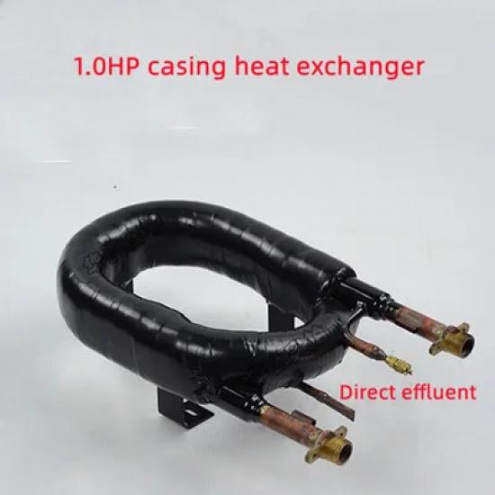1.0HP tube heat exchanger, air energy heat pump coaxial air conditioning accessories, evaporator condenser heat exchanger