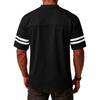 Men's Casual V Neck Short Sleeve Sports T Shirt Independence Day Printed Graphic Tee USA Lettering Athletic Top