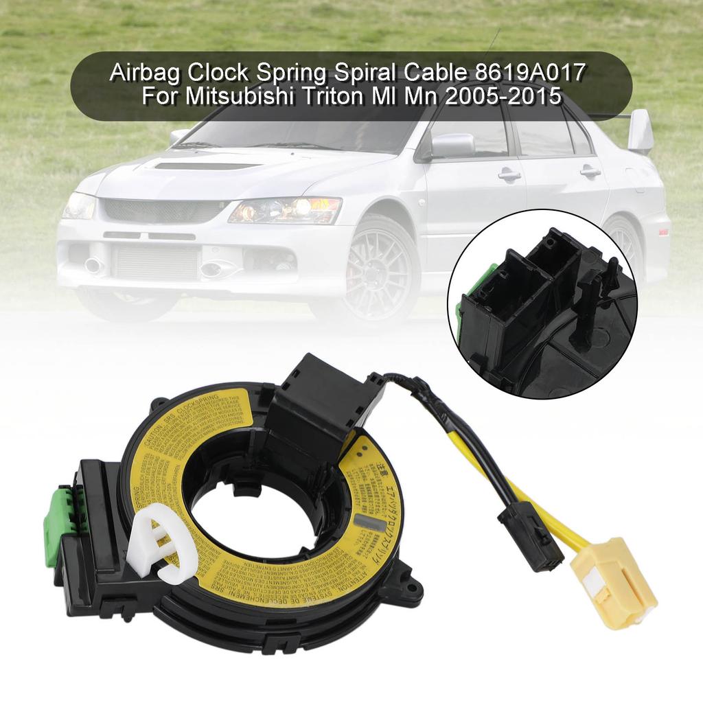 Airbag Clock Spring Spiral Cable 8619A017 For Mitsubishi Triton Ml Mn 2005-2015