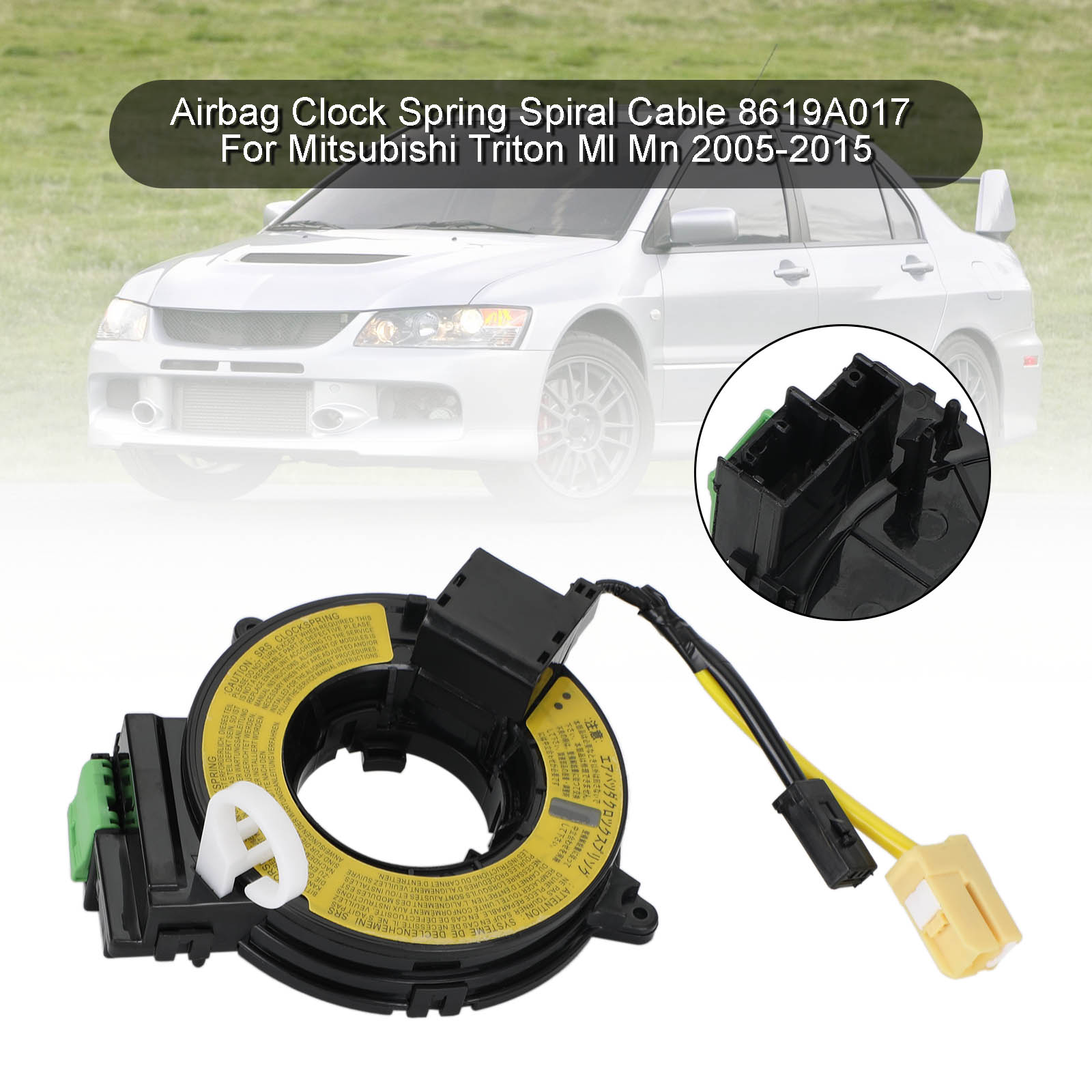 

Airbag Clock Spring Spiral Cable 8619A017 For Mitsubishi Triton Ml Mn 2005-2015