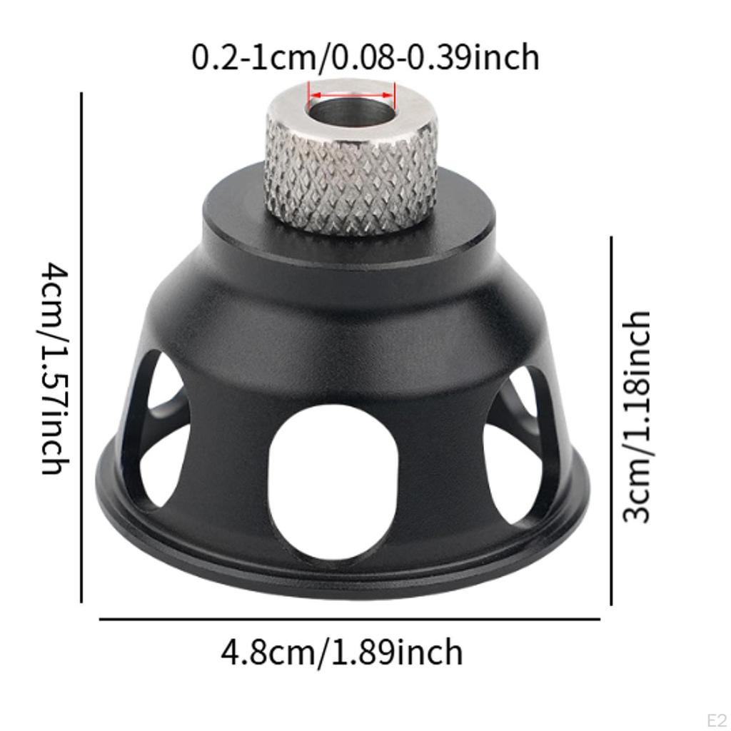 Vertical Drill Guide Doweling Jig Kit Self Centering with Bushing Positioning