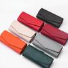 Car Sun Visor Sunglasses Case Hanger Fastener Top layer Cowhide Eyeglasses Holder Card Ticket Storage Box Accessories