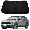 Windshield Sun Shade Compatible With 2018     Kia Sportage Accessories, 240T Foldable Window Sunshade Sun Visor Protector, Blocks UV Rays Keep Your