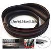 Car Seal Under Front Windshield Panel Sealed Trim Moulding Strip Kit Rubber 1.7m