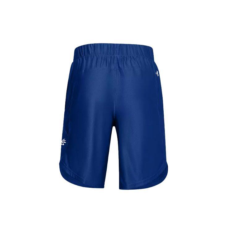 Мужские эластичные однотонные спортивные шорты Under Armour — фото 2