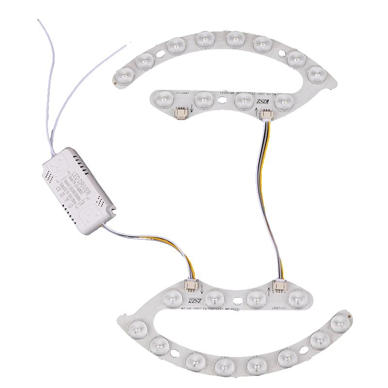 1 Piece 9W/12W Energy Saving Module Lamp Led Module For Ceiling Lights Dimming 220V Replacement Led Retrofit Light Panel
