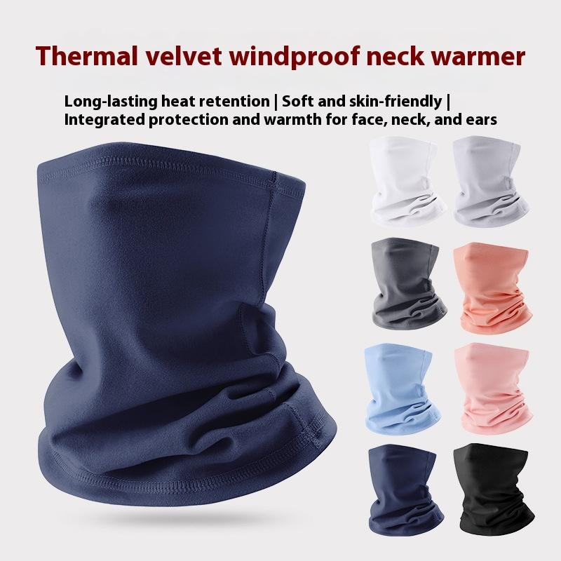 1Pc Winter Face Mask Fleece Warm Windproof Cycling Cap Motorcycle Running Neck Warmer Sport Training Scarf Balaclava Hat