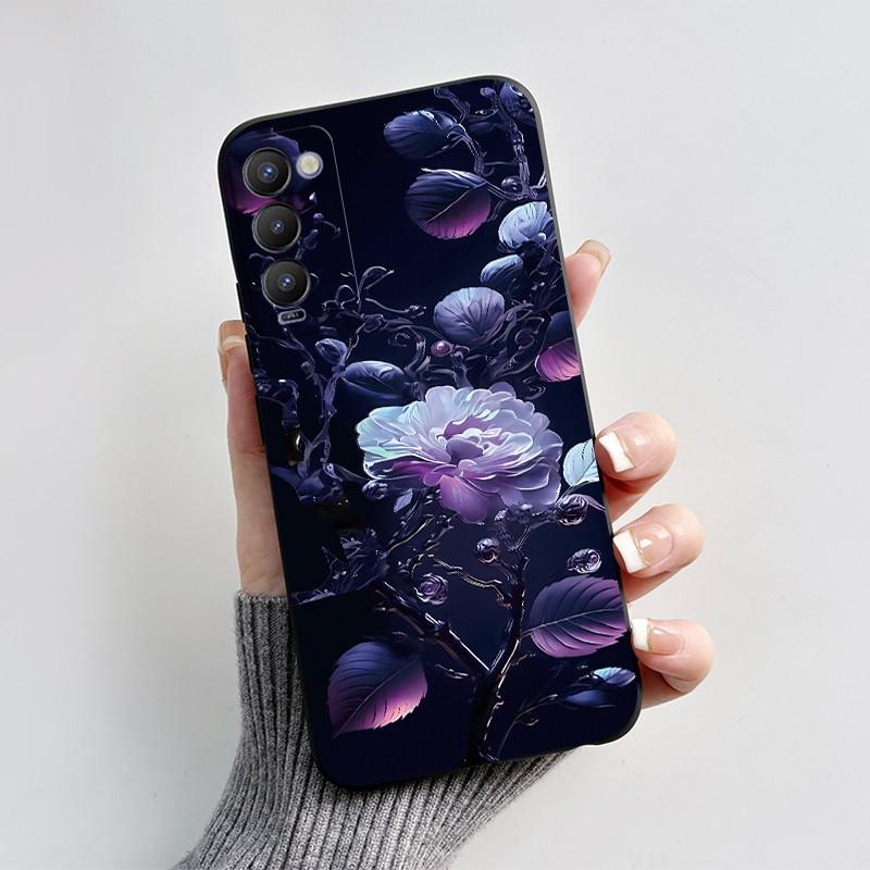 For Tecno Camon 18P Phone Case Shockproof Cover Cute Cartoon Love Heart Soft Funda For Tecno Camon 18 Premier Camon18 18i Bumper