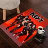 KISS rock band Carpets and Rug 3D Printing Carpet Floor Mat Living Room Bedroom Large Area Soft Carpet-JM001