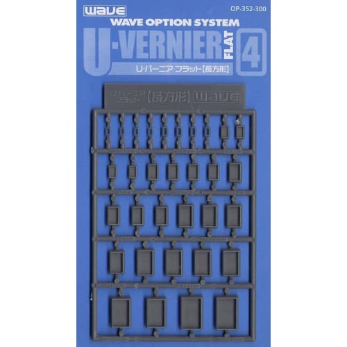 

WAVE Option System Series U-Vernier Flat 4 Rectangle