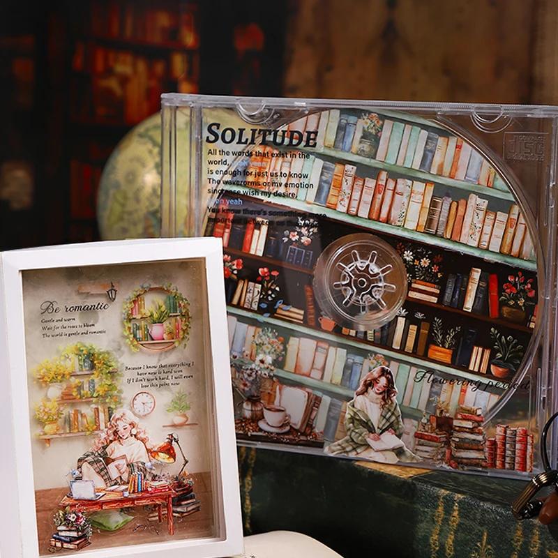 Mr. Paper 3Rolls/bag Read Together Time Series Die-cut PET Tape Handbook Beautiful Tape DIY Picture Album Photo Frame Diary