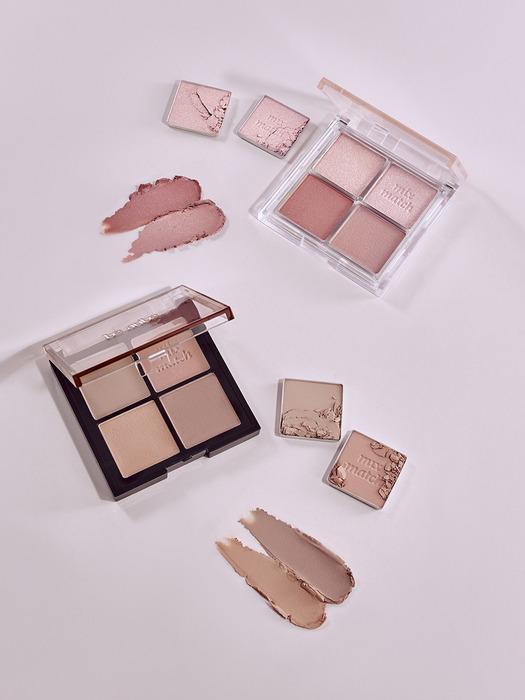 Beaube [2-piece Set] Mix-and-match Cheek Palette (optional)