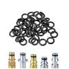 High Pressure Water Gun Cleaning Outlet O-ring Rubber Ring Black Car Wash Machine Accessories Car Beauty Water Gun Accessories