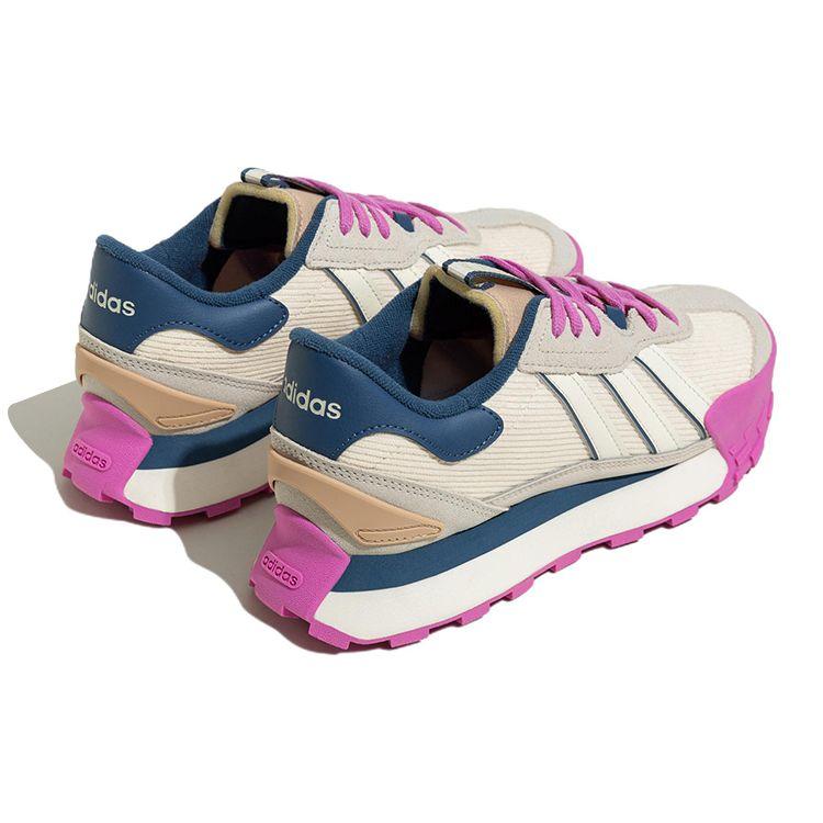Adidas Neo Futro Mixr FM Sneakers Corduroy Comfortable Non-Slip Durable Lightweight Low-Top Sports Casual Shoes Unisex sneakers White Blue Pink HP9829
