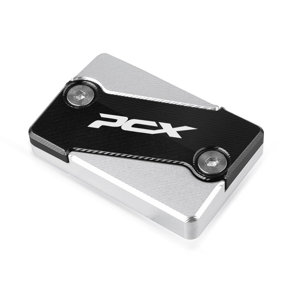 PCX125 PXC150 Motorcycle CNC Front Rear Brake Fluid Reservoir Cap Cover For Honda PCX 125 150 2022   2018 2017 2016