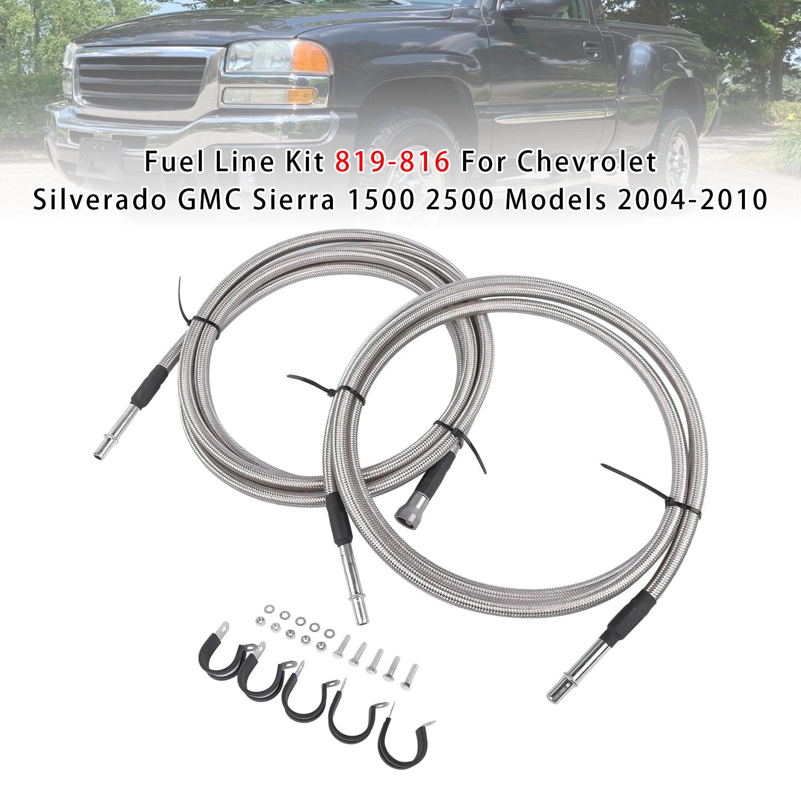 

Fuel Line Kit 819-816 For Silverado GMC Sierra 1500 2500 Models 2004-2010