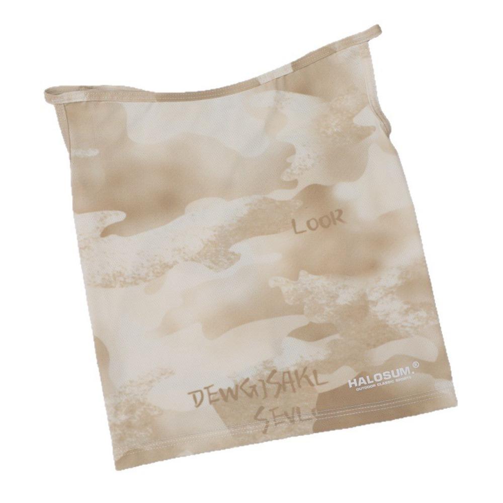 UV Protection Sunshade Veil Face Cover Ear Hanging Ice Silk Face Mask Sunscreen Face Mask  Fishing