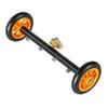 16" Pressure Washer Undercarriage Cleaner with 2 Wheels 2 Extended Wands