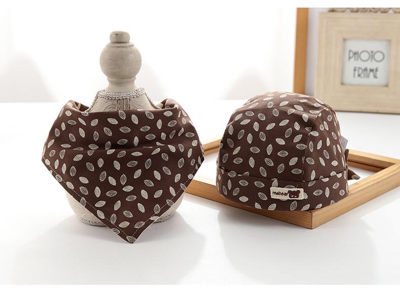 Infant Pirate Hat & Bib Set for 0-6 Months - Unisex Spring/Autumn Style