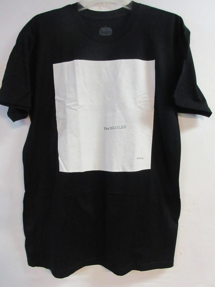 THE BEATLES OFFICIAL MERCH WHITE ALBUM BAND CONCERT MUSIC  MEDIUM Unisex T-Shirt S