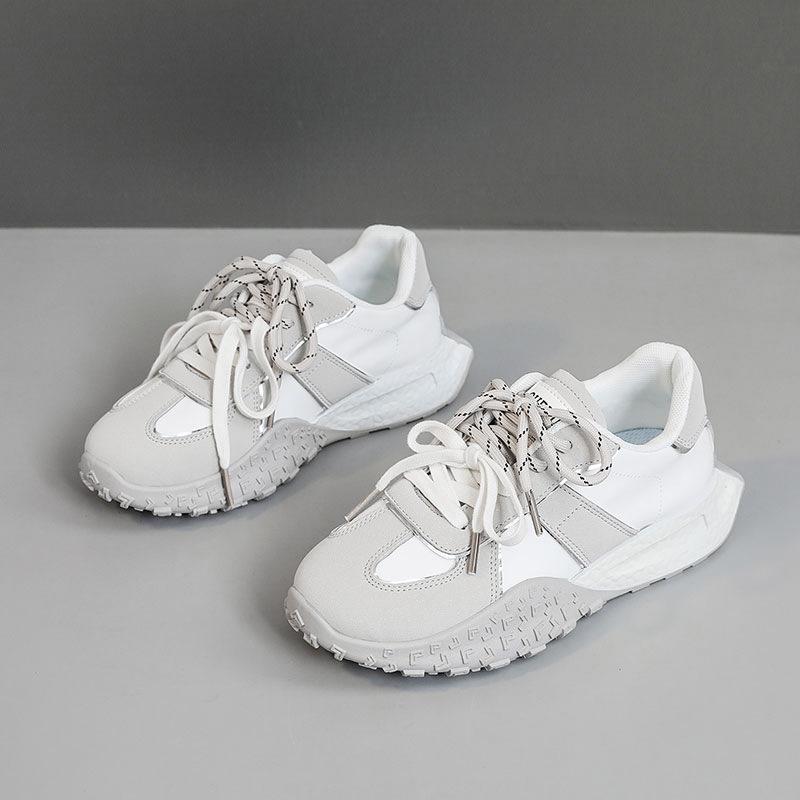 

[Customized] RD4316 New 2025 Spring Comfortable Versatile Breathable Fashion Casual Forrest Gump Shoes Platform-soled German Training 35
