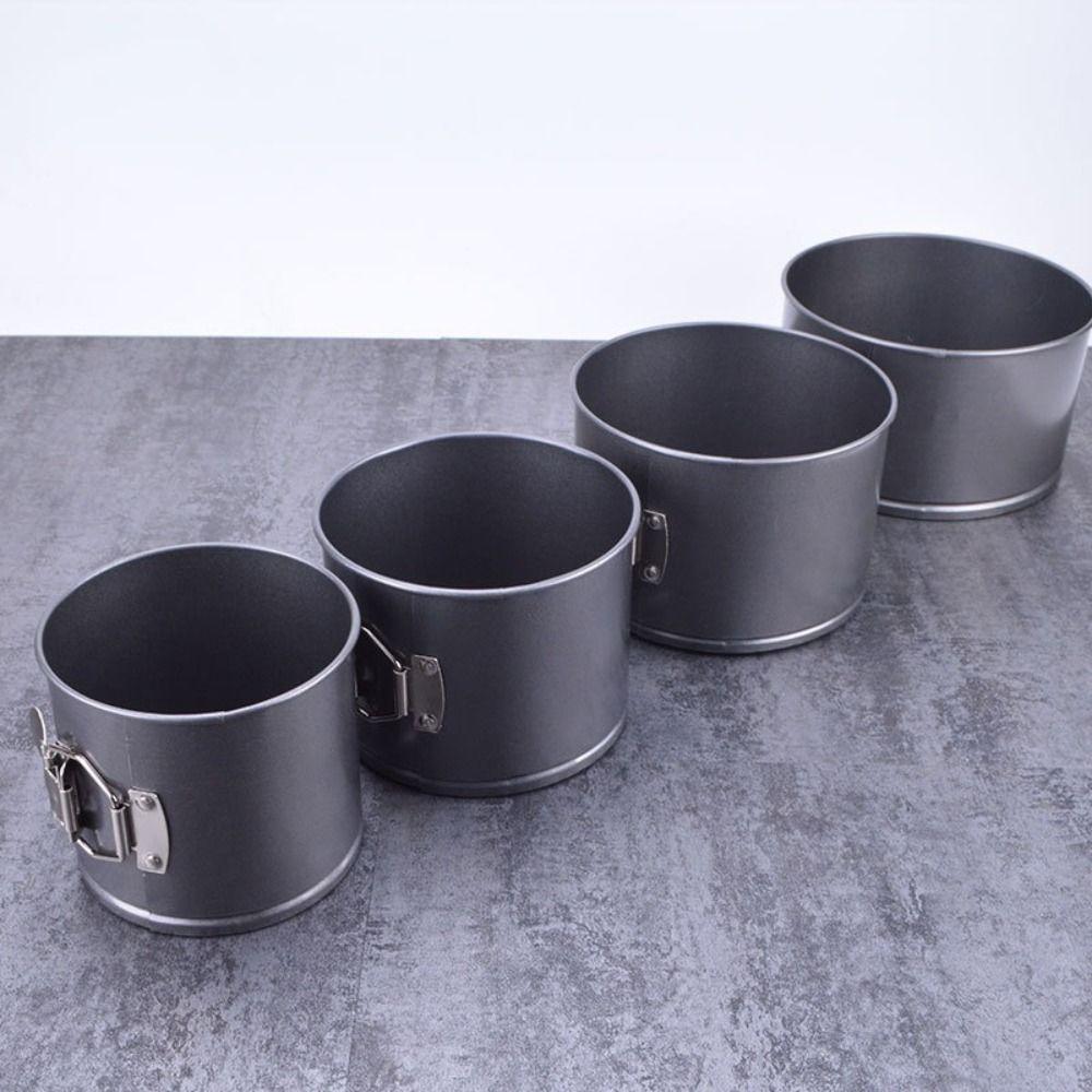 Heighten Springform Cake Mold 4/5/6/7inch Pastry Mould Heighten Bread Baking Pan  Baker