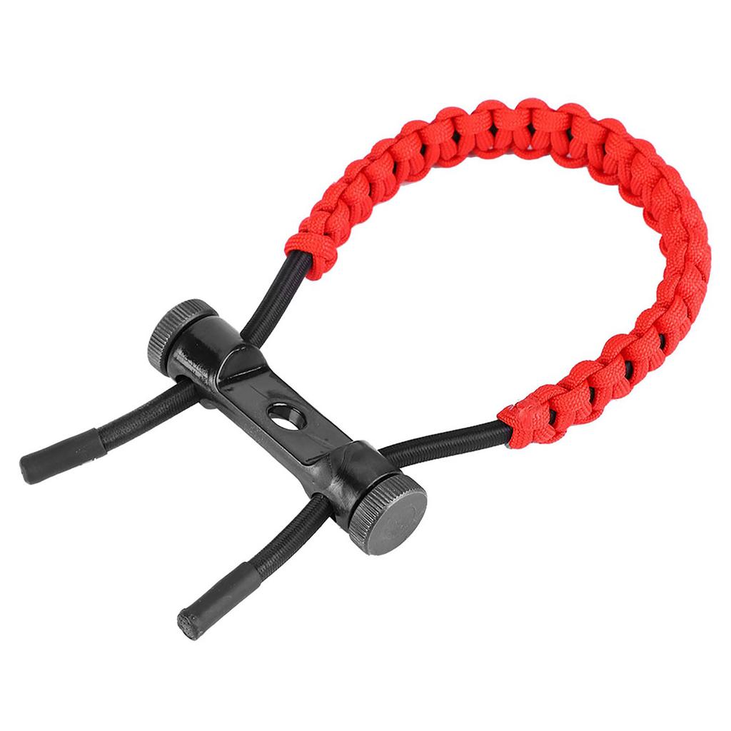Archery Equipment Compound Wrist Rope Polyester Strap Cord (Black)