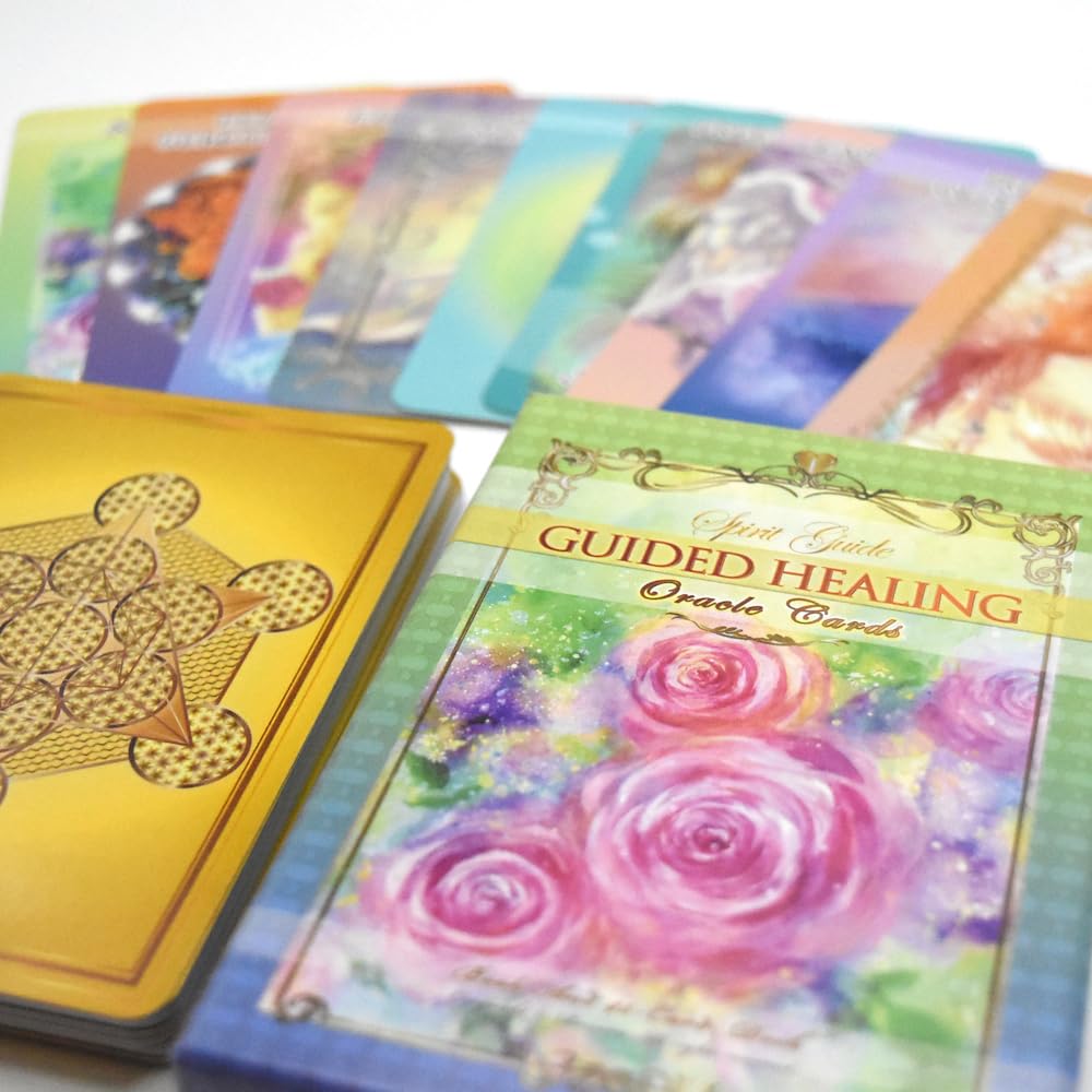 Guided Healing Oracle Cards Healing Vibration Art Therapist Rukana 45 Cards with Japanese Instructions [Authentic]