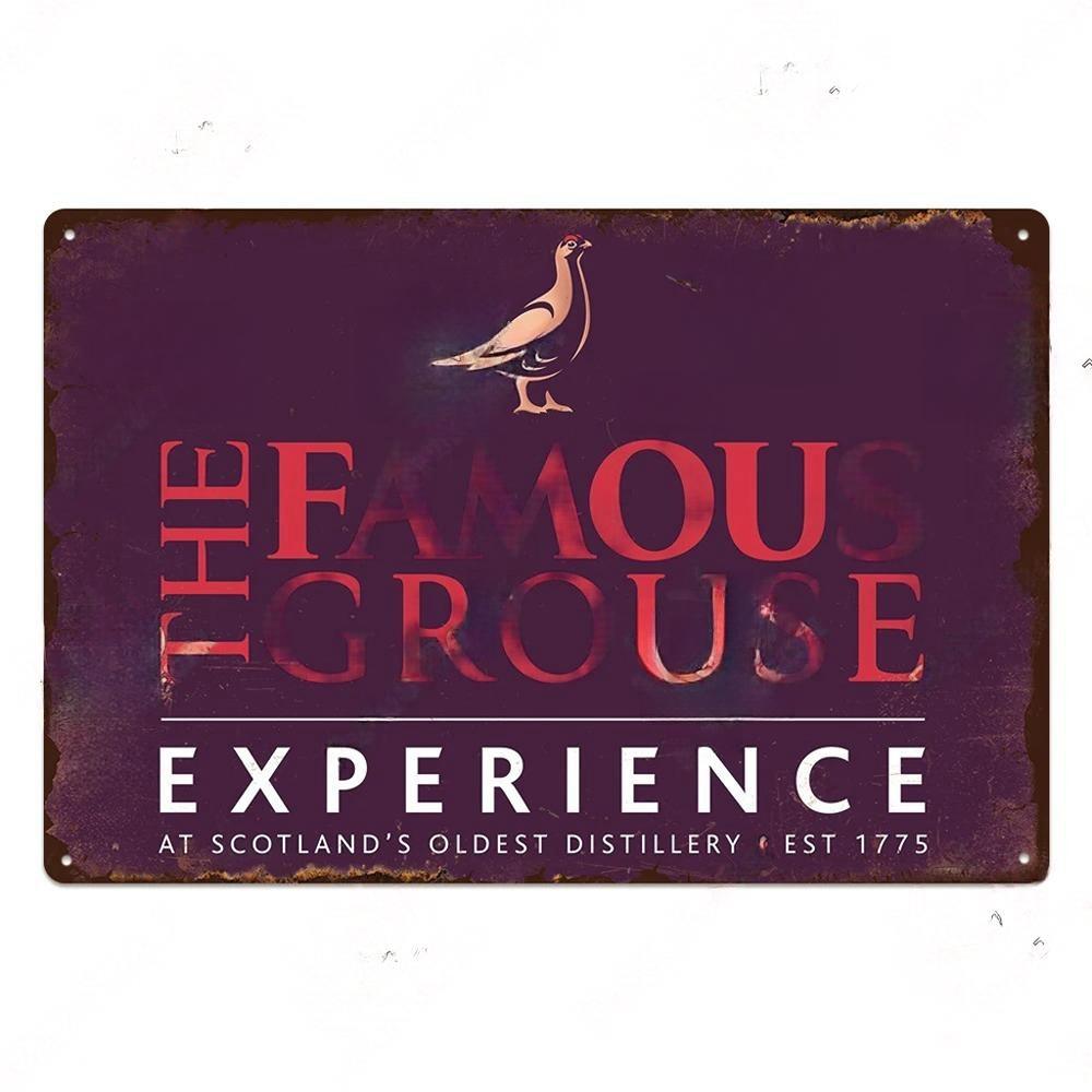 Vintage Whisky Plechová cedule Kovový plechový znak Pin-up girl Retro Nástěnná dekorace Pro garáž Klub Bar Pánská jeskyně Pub Kavárna Nástěnná dekorace