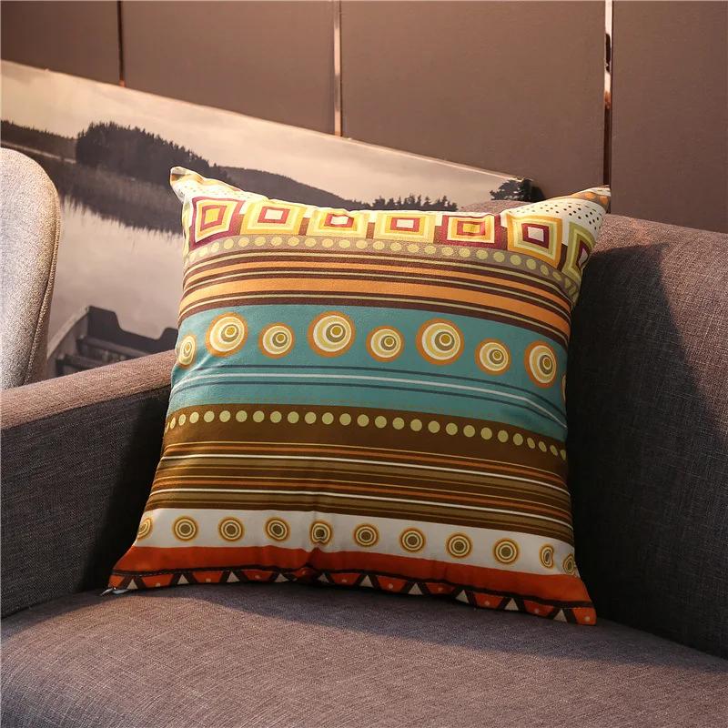 Vintage Turkey Style Painting Ethnic Bohemia Persian Pattern Pillowcase Cover Cushion Cover For Sofa Bedroom Pillow Cases Decor