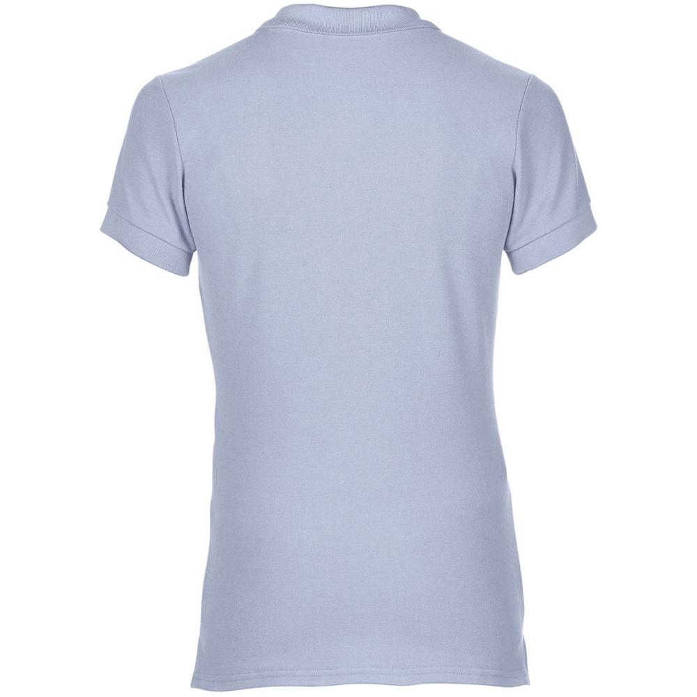 Gildan Womens/Ladies Premium Cotton Sport Double Pique Polo Shirt