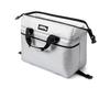 AO Coolers Carbon Soft Insulated Cooler for Outdoor and Fishing Japanese 12-Pack Cooler, Silver, 11L, Stain-Resistant, Lightweight, Box/Bag