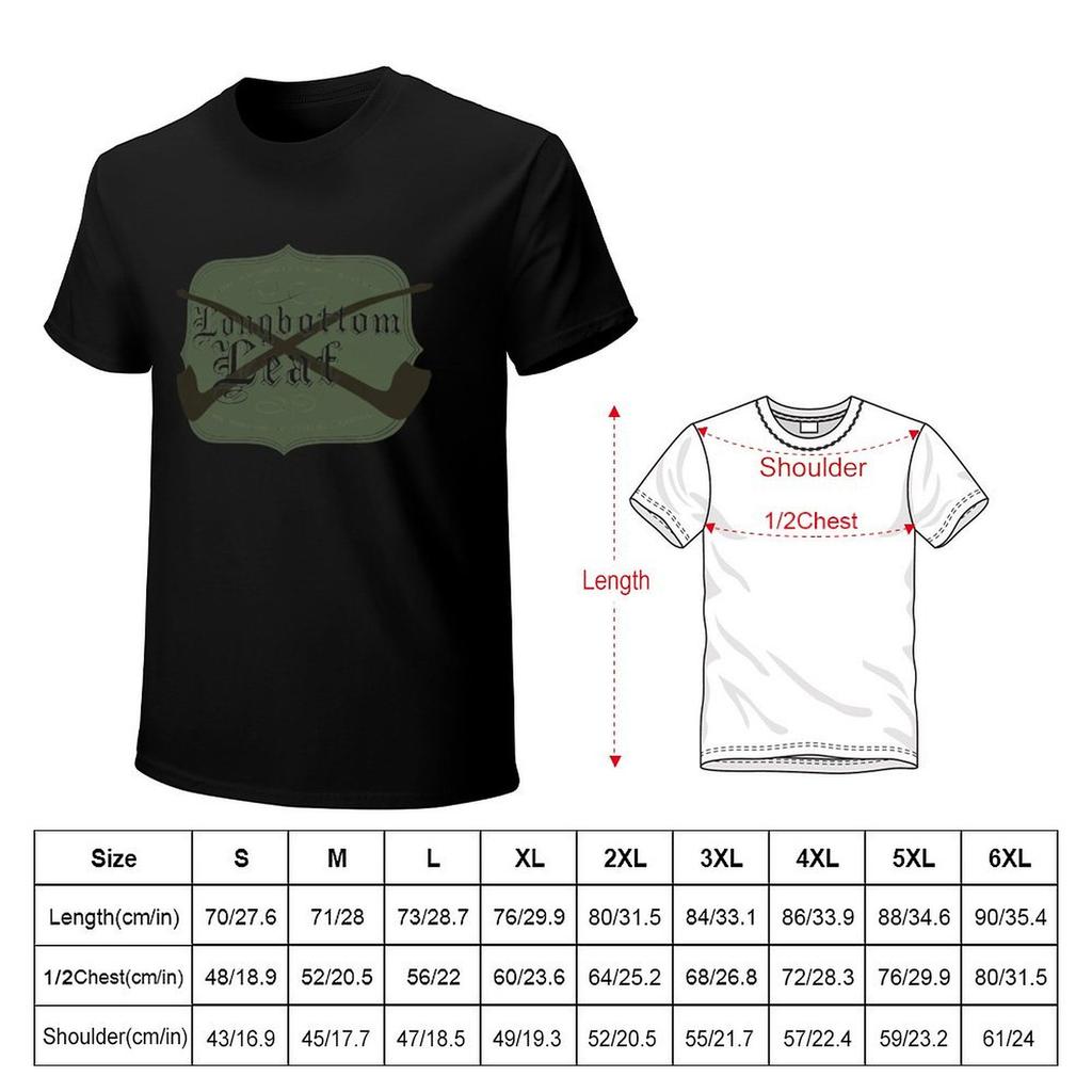 longbottom leaf TShirt summer shirt funny meme tshirts topping oversized heavy weight t shirts for men