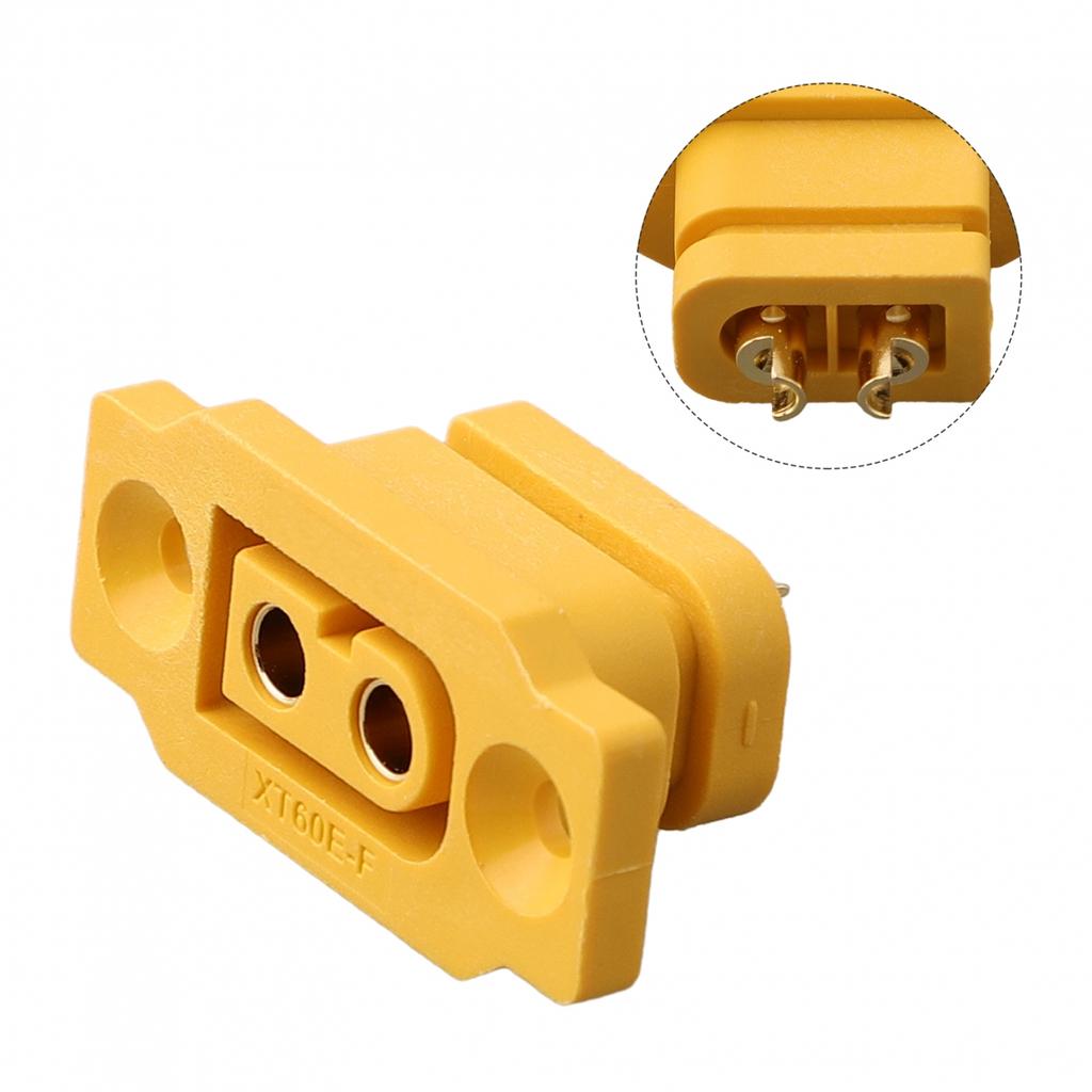 Female XT60E F Connector with Gold Plated Spring for RC Batteries and Motors