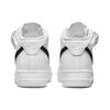 Nike Air Force 1 07 Mid White Snakeskin Women Sneakers Black DZ5211-100