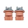 2 Pieces Turn Signal Light Socket F47Z13411A Compatible with For Ford For F150 F250 F350 F450 Plastic Light Holder