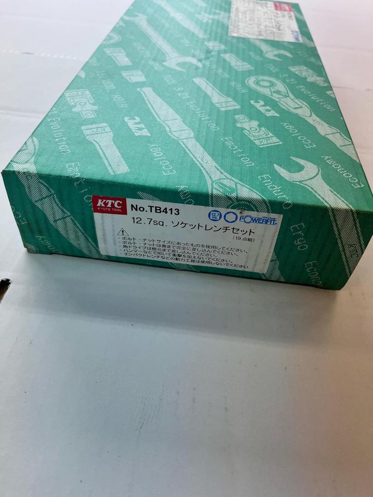 Kyoto Werkzeugmaschinenschlüssel 19 TB413 (KTC) 12,7 mm (1/2 Zoll) Set, Teile,