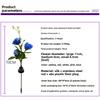 3/5 Heads LED Simulated Solar Lights Waterproof 5 Colors Outdoor Decorative Solar Light Garden Solar Lights